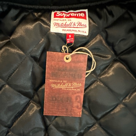 Supreme X Mitchell & Ness Jacket. NWT - Picture 3 of 3
